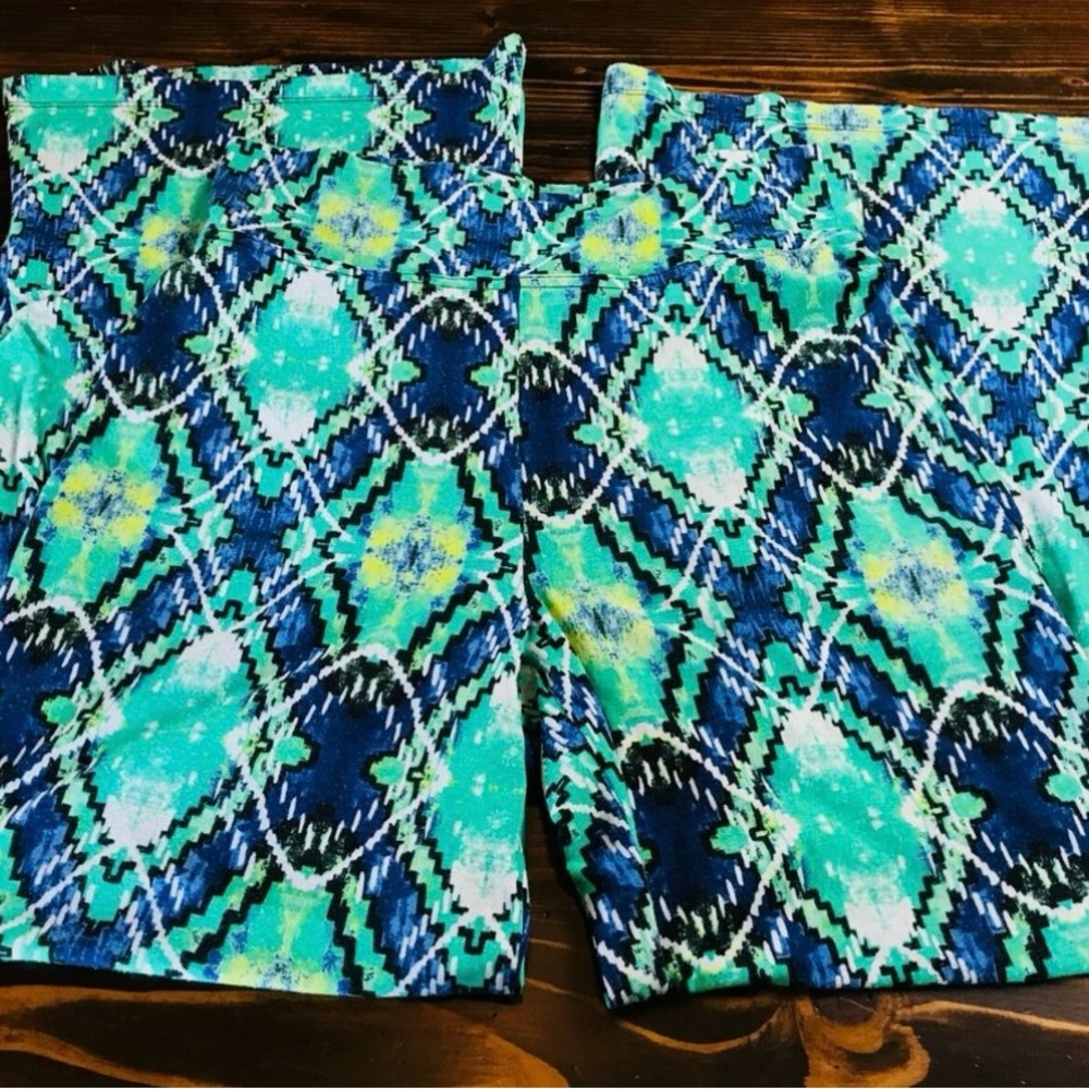 Vibrant Pattern Pants‎